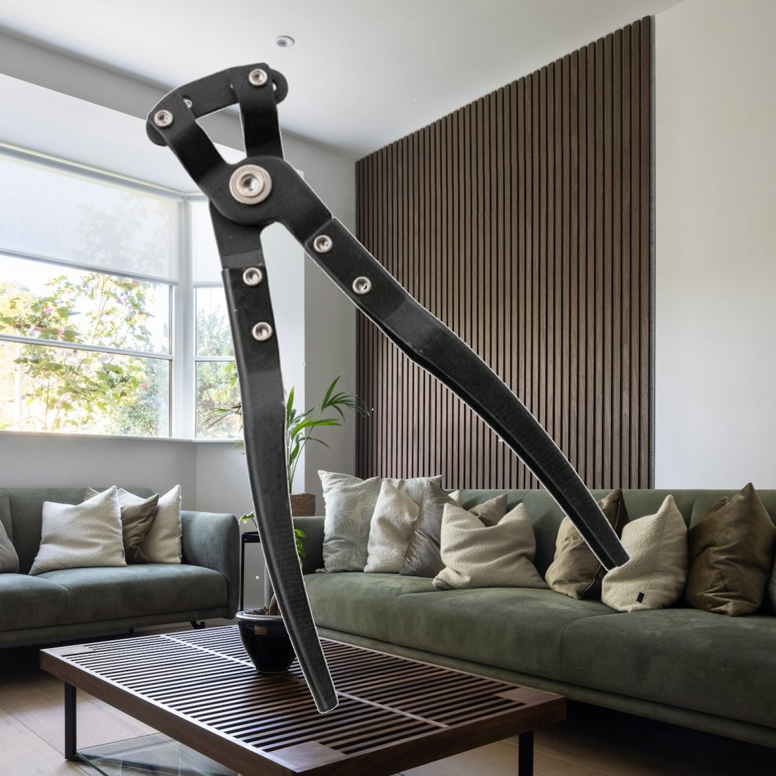 Pipe Wrench Adjustable - ประแจปรับหน้าแปลนแบบตามหลักสรีรศาสตร์ เครื่องมือปรับหน้าแปลน ประแจท่อลูกฟูก คีมแข็งแรง ทนต่อการกัดกร่อน สำหรับช่างเครื่อง