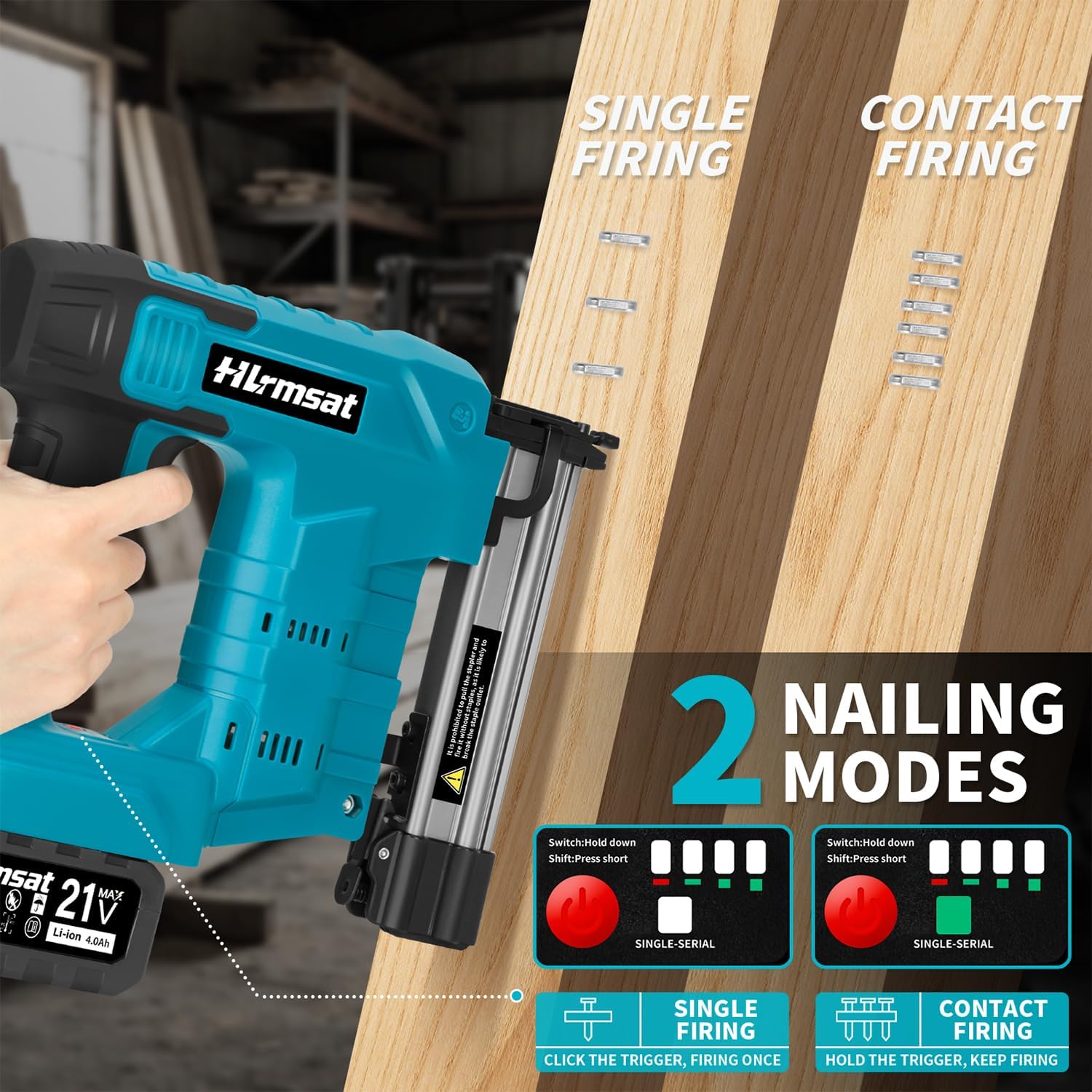 เครื่องยิงตะปูไร้สายขนาด 18 เก - Home Improvement Brad บทวิจารณ์และราคา