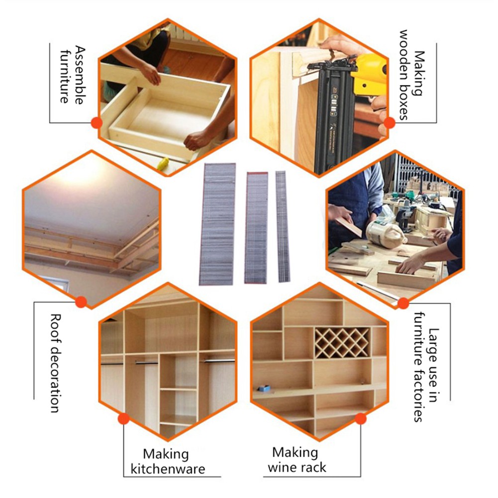 1105 ชิ้น Staples F15/F20/F25/ - Home Improvement Brad บทวิจารณ์และราคา