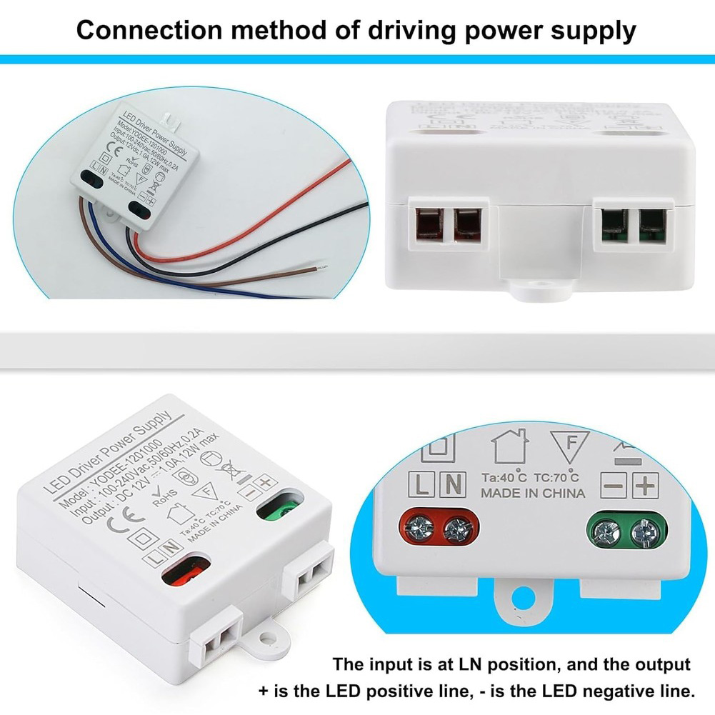 2 ชิ้น คอมแพ็ค 12 วัตต์ ตัวแปล - Home Improvement And Supply บทวิจารณ์และราคา