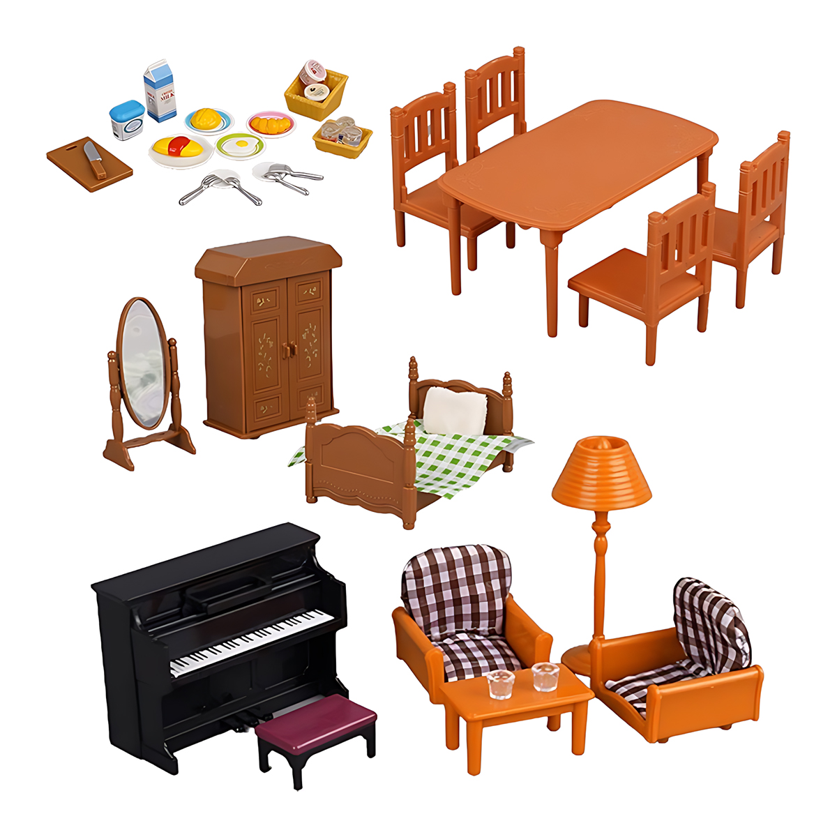 เฟอร์นิเจอร์จิ๋ว 1:12 ตุ๊กตาบ้ - Home Improvement Diy บทวิจารณ์และราคา